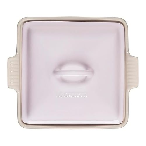 르크루제 Le Creuset Stoneware Heritage Covered Square Casserole, 9