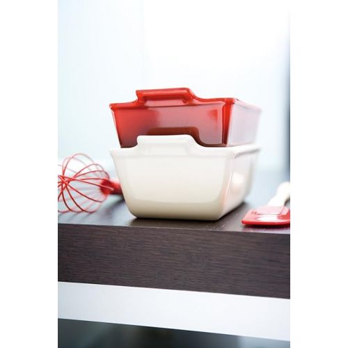 르크루제 Le Creuset Stoneware Heritage Loaf Pan, 9