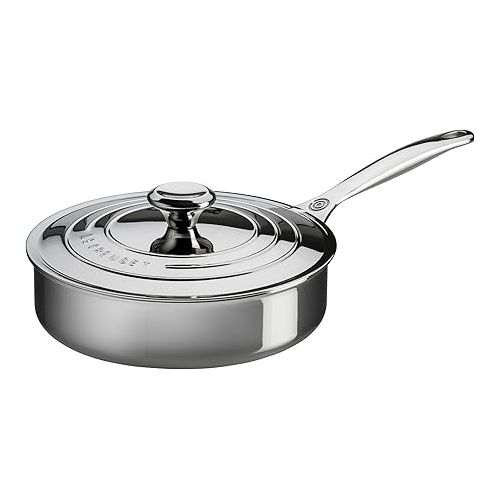 르크루제 Le Creuset Tri-Ply Stainless Steel 10 pc. Cookware Set