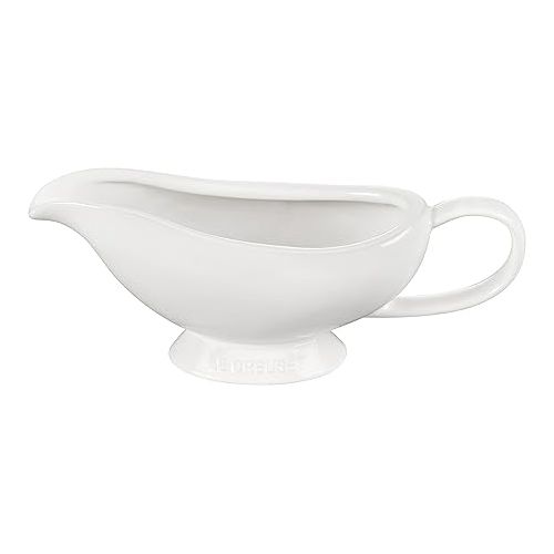 르크루제 Le Creuset Gravy Boat, 16 oz, White