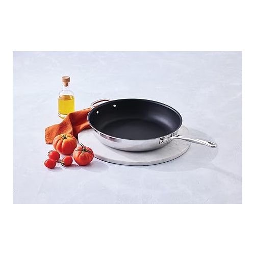 르크루제 Le Creuset Tri-Ply Stainless Steel Nonstick 12.5