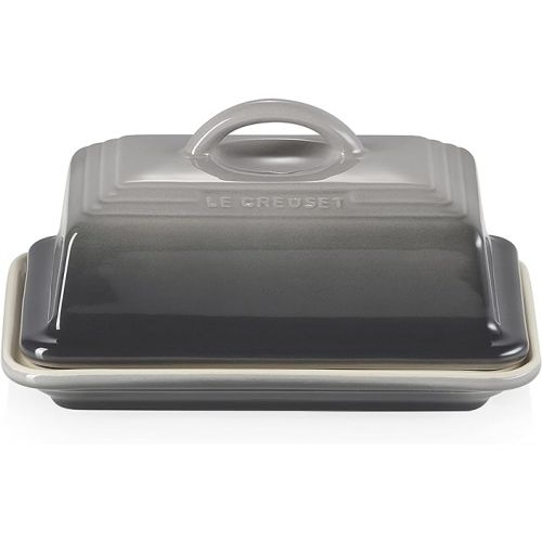 르크루제 Le Creuset Stoneware Butter Dish, 6.75