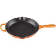 Le Creuset Enameled Cast Iron Signature Iron Handle Skillet, 10.25