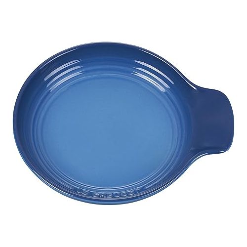 르크루제 Le Creuset Signature Stoneware Spoon Rest, 6 Inches, Marseille