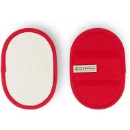 Le Creuset Fingertip Potholder, Cherry,Set of 2