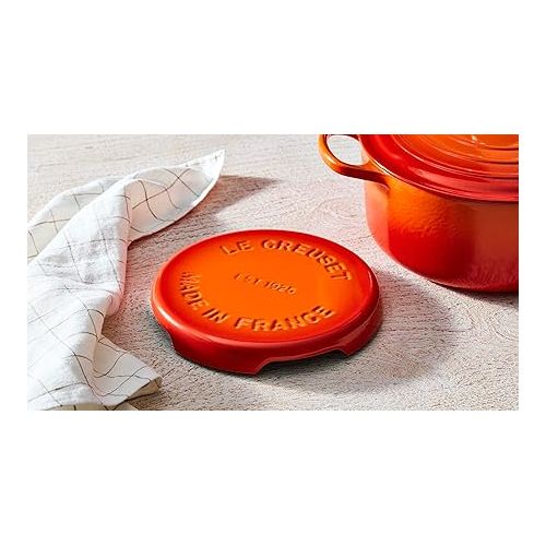 르크루제 Le Creuset Enameled Cast Iron Signature Trivet, 8.8