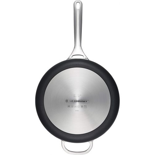 르크루제 Le Creuset Toughened Nonstick PRO Saute Pan With Glass Lid, 4.25 qt.