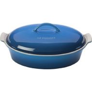 Le Creuset Stoneware Heritage Covered Oval Casserole, 4 qt. (14