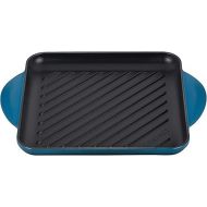 Le Creuset Enamaled Cast Iron Square Grill, 9.5