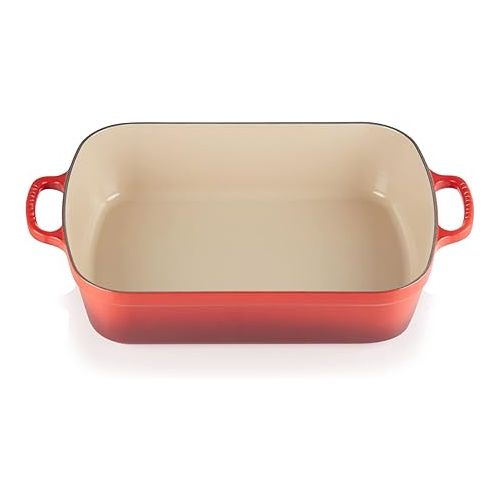 르크루제 Le Creuset Enameled Cast Iron Signature Rectangular Roaster, 7 qt. (12.8