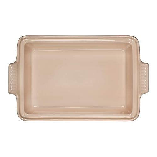 르크루제 Le Creuset Stoneware Heritage Covered Rectangular Casserole, 4 qt. (12