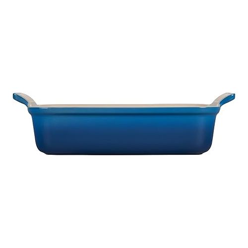 르크루제 Le Creuset Stoneware Heritage Rectangular Dish, 2.5 qt. (10.5