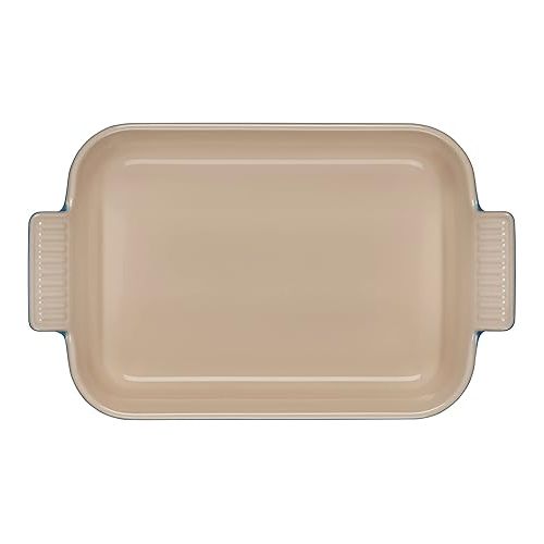 르크루제 Le Creuset Stoneware Heritage Rectangular Dish, 2.5 qt. (10.5