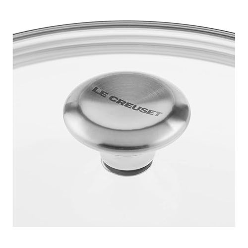 르크루제 Le Creuset Signature Glass Lid with Stainless Steel Knob, 11