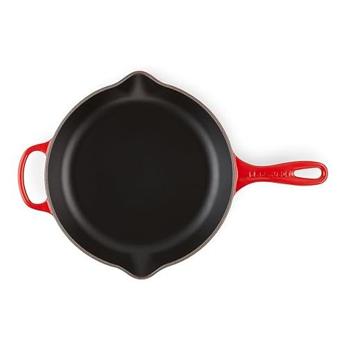 르크루제 Le Creuset Enameled Cast Iron Signature Iron Handle Skillet, 10.25