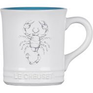 Le Creuset Stoneware Zodiac Coffee Mug, 14 oz., Scorpio