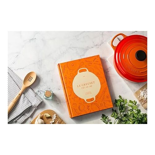 르크루제 Le Creuset Cookbook, Orange, 8.75