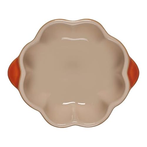 르크루제 Le Creuset Stoneware Figural Pumpkin Petite Cocotte, 12oz, Persimmon