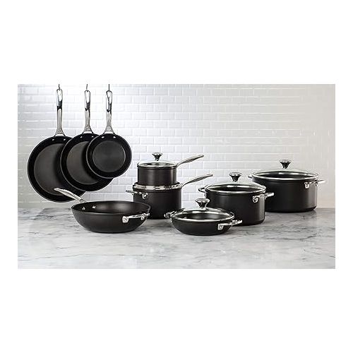 르크루제 Le Creuset Toughened Nonstick PRO Cookware Set, 3 pc. (10