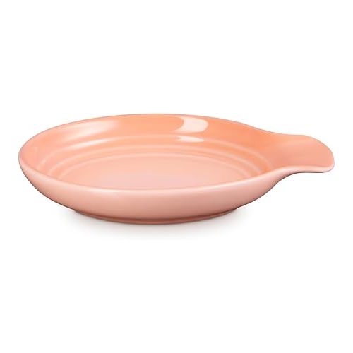 르크루제 Le Creuset Stoneware Signature Round Spoon Rest, 6in., Peche