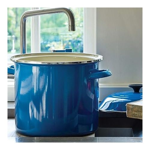 르크루제 Le Creuset Enamel On Steel Stockpot, 8 qt., Marseille