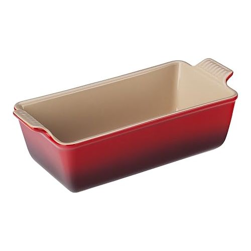 르크루제 Le Creuset Stoneware 4 PC Heritage Bakeware Set, Cerise