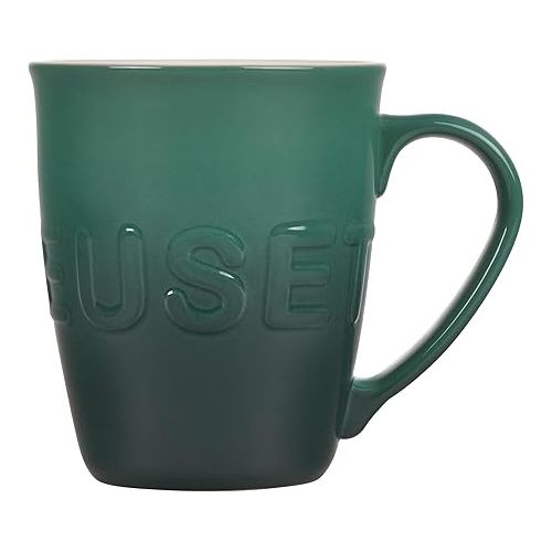 르크루제 Le Creuset Stoneware 20 oz Extra-Large Logo Coffee Mug, Artichaut