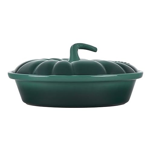 르크루제 Le Creuset Stoneware Figural Pumpkin Baker with Lid, 9