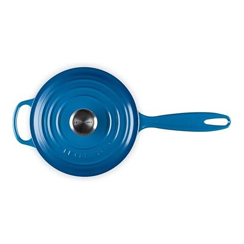 르크루제 Le Creuset Enameled Cast Iron Signature Saucepan, 2.25 qt., Marseille