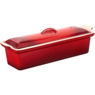 Le Creuset Enameled Cast Iron Pate Terrine, 2 qt., Cerise