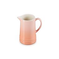 Le Creuset Stoneware Signature Pitcher, 1.6qt., Peche