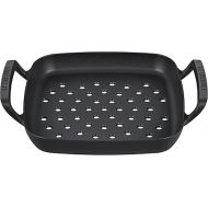 Le Creuset Alpine Outdoor Collection Enameled Cast Iron Square Grill Basket, 12