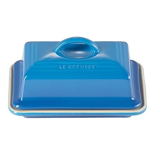 르크루제 Le Creuset Stoneware European Butter Dish, Marseille