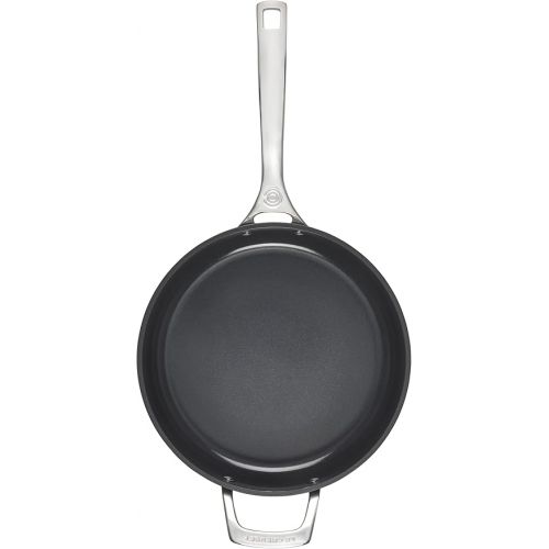 르크루제 Le Creuset Essential Non-stick Ceramic Saute Pan with Glass Lid, 4 ¼ qt.