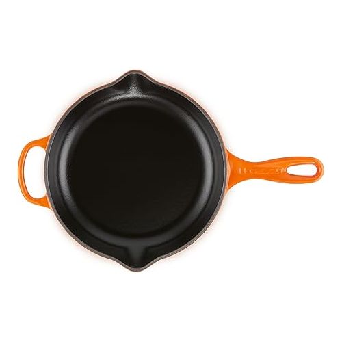 르크루제 Le Creuset Enameled Cast Iron Signature Iron Handle Skillet, 9