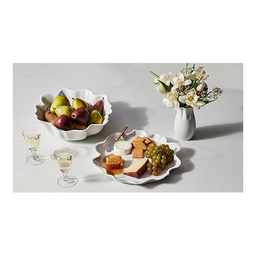 르크루제 Le Creuset Stoneware Iris Serving Platter, 14