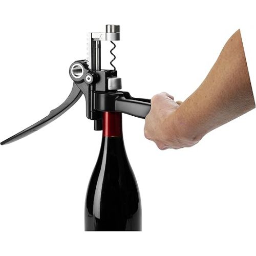 르크루제 le Creuset Wine Tools Original Foil Cutter Lever Model, Black