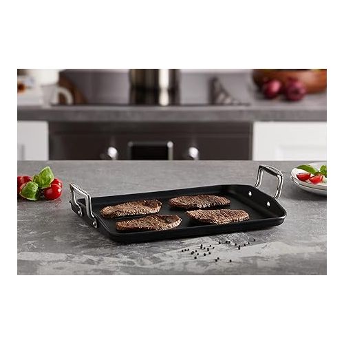 르크루제 Le Creuset Toughened Nonstick PRO Rectangular Griddle, 10