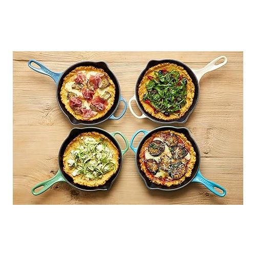 르크루제 Le Creuset Enameled Cast Iron Signature Iron Handle Skillet, 9