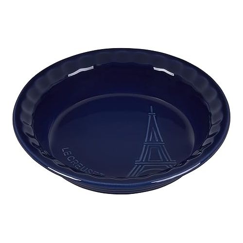 르크루제 Le Creuset Eiffel Tower Collection Stoneware Pie Dish, 9