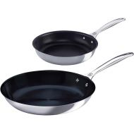 Le Creuset Tri-Ply Stainless Steel 2 pc. Nonstick Fry Pan Set (8