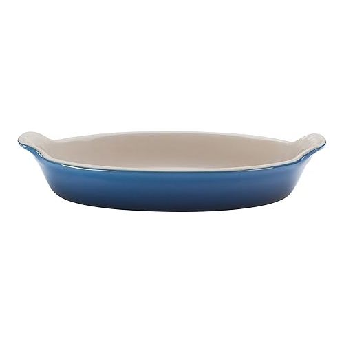 르크루제 Le Creuset Stoneware Heritage Oval Au Gratin, 6 oz. (6.5