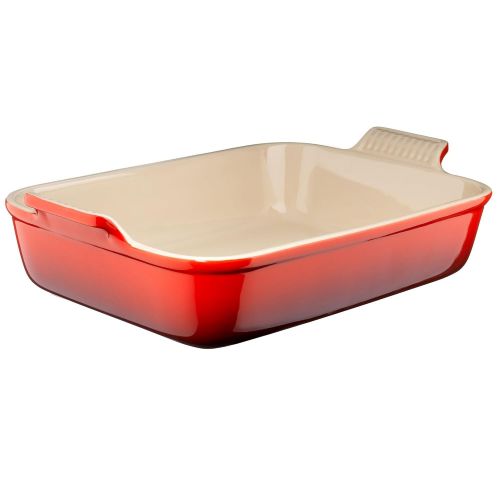 르크루제 LE CREUSET 91004726060100 Auflaufform Tradition 26 cm, kirschrot