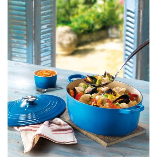 르크루제 LE CREUSET Le Creuset Gusseisen Brater Signature, oval 31 cm, marseille