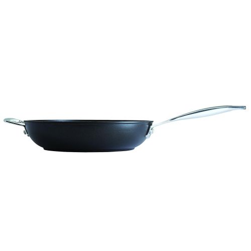 르크루제 Le Creuset Aluminium-Antihaft Pfanne, Ø 28 cm, PFOA-frei, Fuer alle Herdarten inkl. Induktion geeignet, Anthrazit/Silber