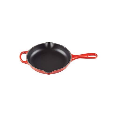 르크루제 LE CREUSET Le Creuset Gusseisen Brat-und Servierpfanne Signature 20 cm, kirschrot