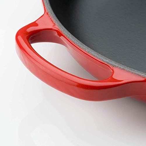 르크루제 LE CREUSET Le Creuset Gusseisen Brat-und Servierpfanne Signature 20 cm, kirschrot