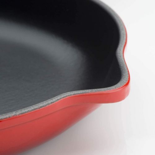 르크루제 LE CREUSET Le Creuset Gusseisen Brat-und Servierpfanne Signature 20 cm, kirschrot