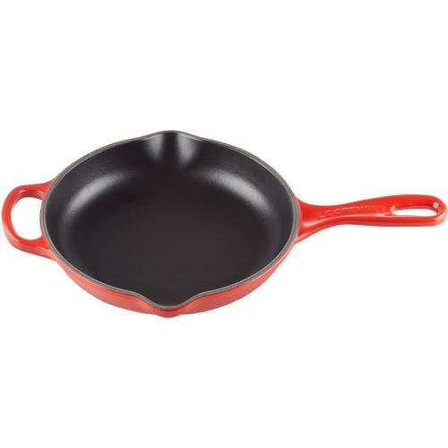 르크루제 LE CREUSET Le Creuset Gusseisen Brat-und Servierpfanne Signature 20 cm, kirschrot