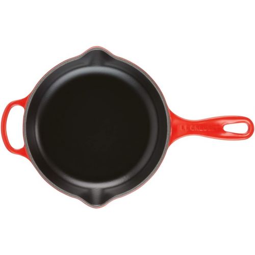 르크루제 LE CREUSET Le Creuset Gusseisen Brat-und Servierpfanne Signature 20 cm, kirschrot